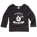 T-shirt Bébé Pirate manches longues